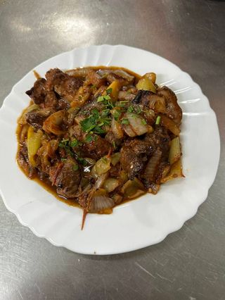 Свински дроб по селски (400гр)