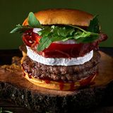 Goat Cheese Double Burger
