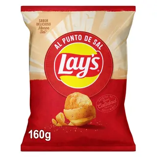 Patatas Lays Sal 160 Gr.