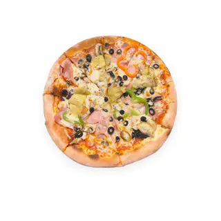 Pizza de pan de ajo