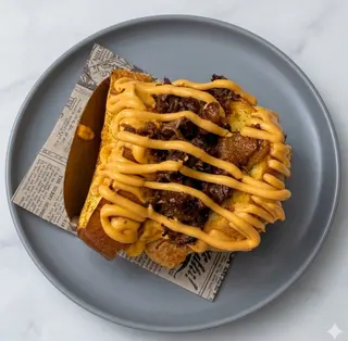 Sándwich Pulled Korean Bbq
