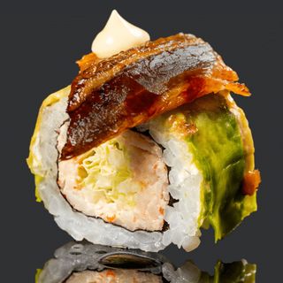 Урамаки змиорка и краб 