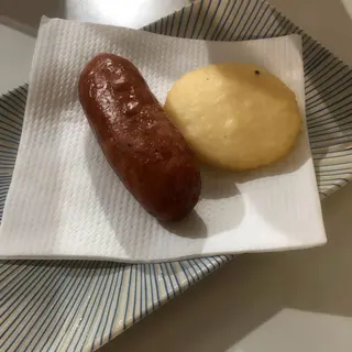 Chorizo Criollo Con Arepita (1 Ud.)