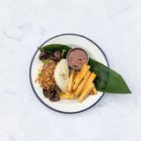 Bun Bao burger heura satay