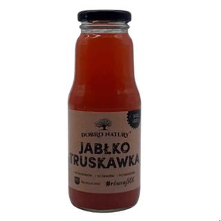Dobro Natury sok jabłko-truskawka 300 ml