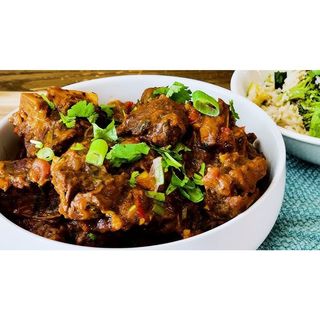 Goat wet fry (Organic goat meat)