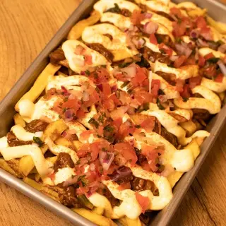 Patatas pulled pork