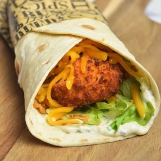 Wrap poulet crispy