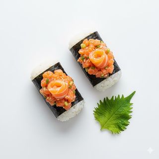 G53 - Salmone con tartare di salmone