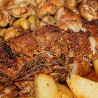 Sug Lombo de Porco Gratinado + Sopa