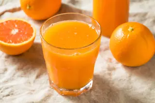 jus d'orange nature