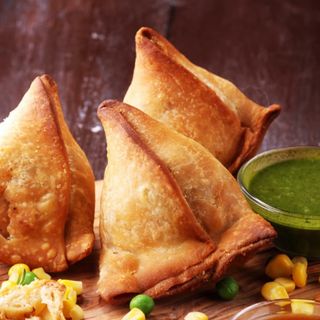vegetales samosa