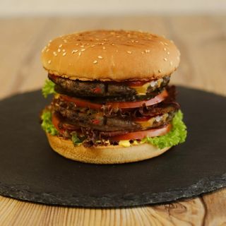 Дабл бургер з свининою