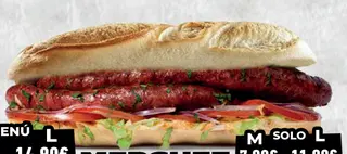 Sándwich merguez