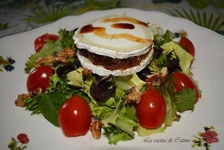 Ensalada Queso De Cabra