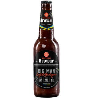 Пиво "big Man" English Barleywine, Тм Volynski Browar 0,35л