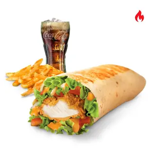 Menú Chicken Burrito