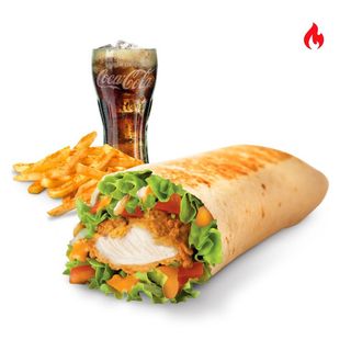 Menú Chicken Burrito