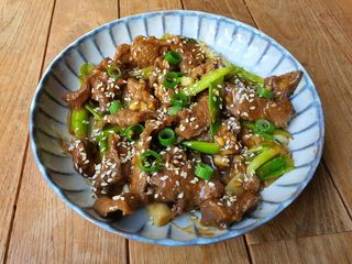 Plat Du Chef Spéciale Sur Plaque