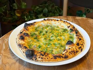 Піца з Чорноморською креветкою (465г)