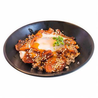 Cerdo Al Estilo Japonés En Salsa Teriyaki