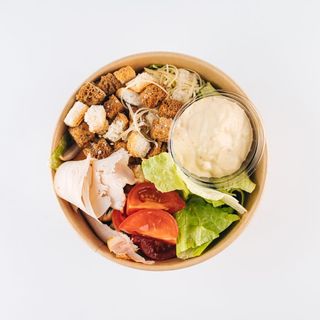 Салат Цезар з індичкою (236г)