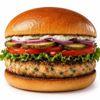 Burger cu somon