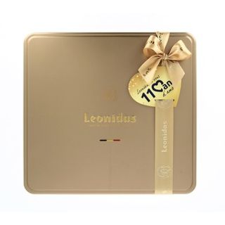 Caja Metal Dorada 30 Bombones