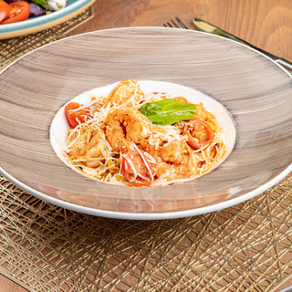 Лингвини с креветками (280гр)