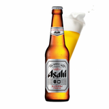 Cerveza japonesa Asahi.