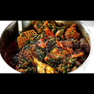 1Kg Efo + Chicken + Stockfish