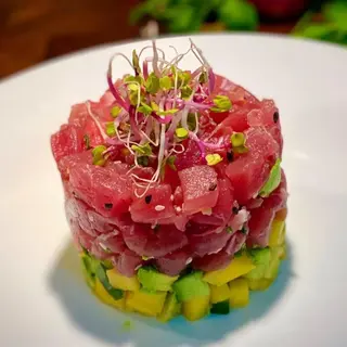 Antipasto maguro tartare