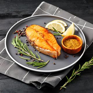 Стейк из семги