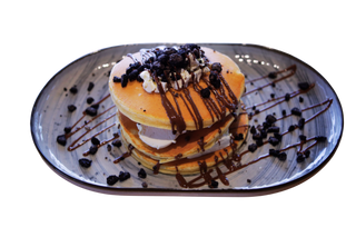 Oreo Pancakes Tower