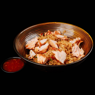 Salmon fried rice
