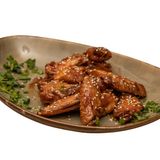 Глазирани пилешки крилца