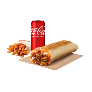 Volcano Burrito Meal