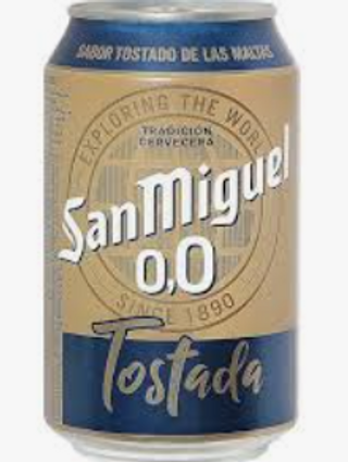 Cerveza Cruz Campo 0% alcohol (330 ml.)