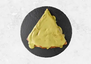 Crêpes pistacchio e granella di pistacchio