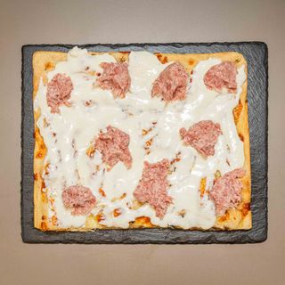 Teglia Ciauscolo e stracchino