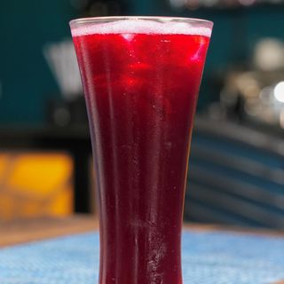 Jamaican sorrel ginger drink