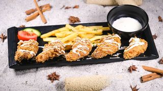 Хрустящие куриные ножки (1 пор.)