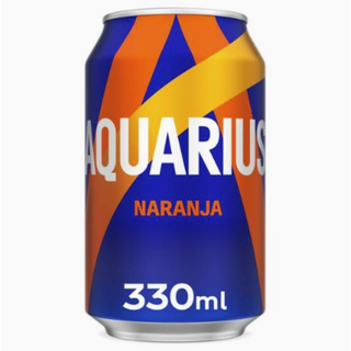 Aquarius Naranja lata 330ml.