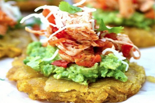 Patacón de verduras