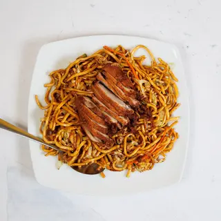 Bami s povrćem i patkom