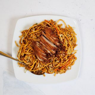 Bami s povrćem i patkom