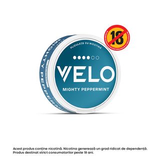 Pliculete cu nicotina VELO MIGHTY PEPPERMINT 10.9mg