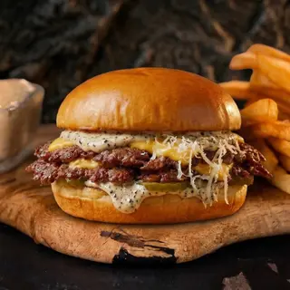 Meniu Double Truffle Parm Burger