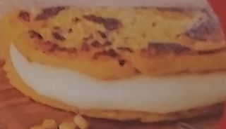 Cachapa con queso de mano