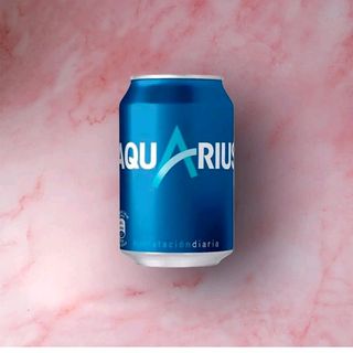 Aquarius limon lata 330ml.